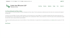 Desktop Screenshot of lewisandwilkins.com